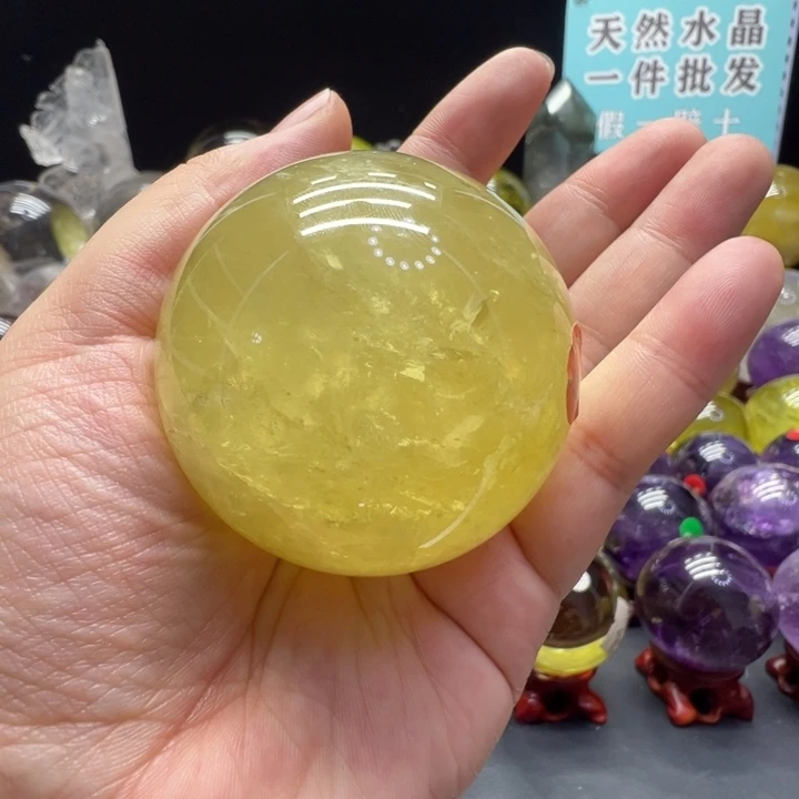 水晶未镶嵌珠宝半成品5.2cm C1760 XJ