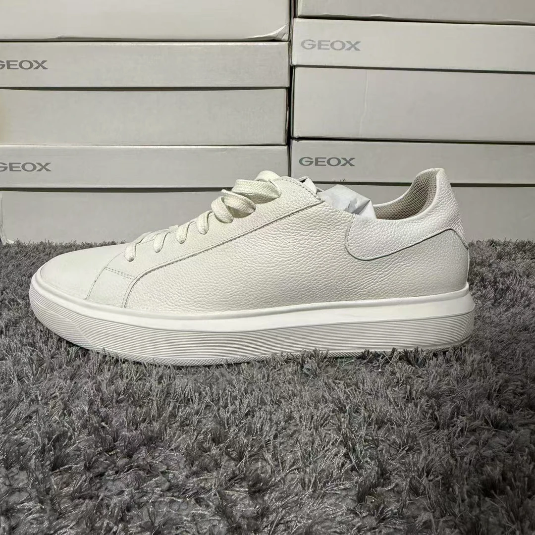 GEOX杰欧适U DEIVEN轻便舒适休闲鞋小白鞋男士U355WA00047C1001