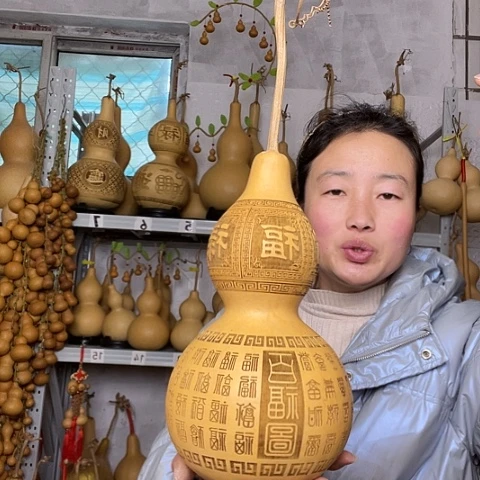 平****淡天然植物葫芦文玩