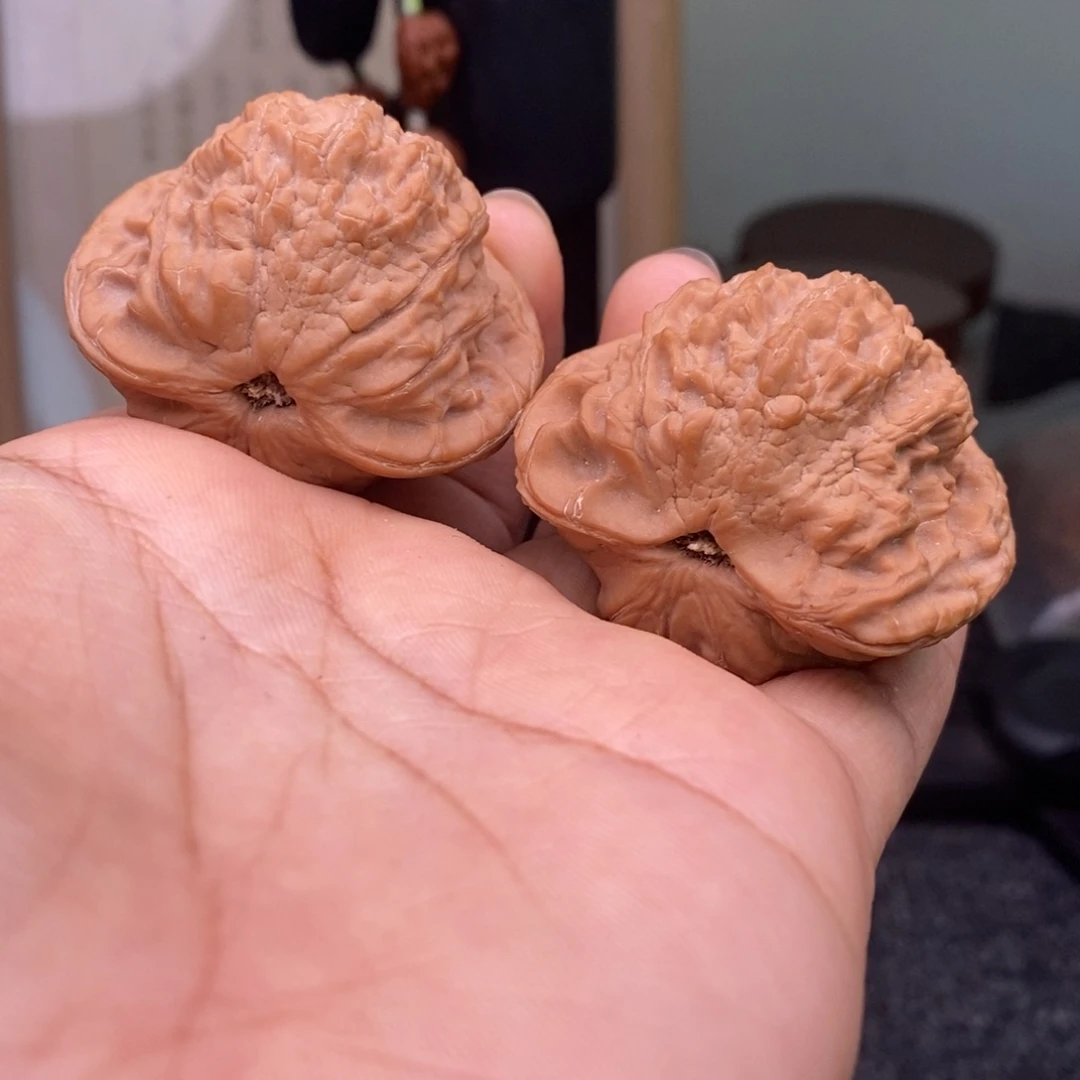 文玩核桃把件43小金鱼