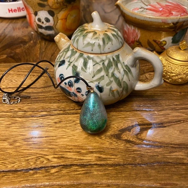 新中式千层水滴吊坠 A1075