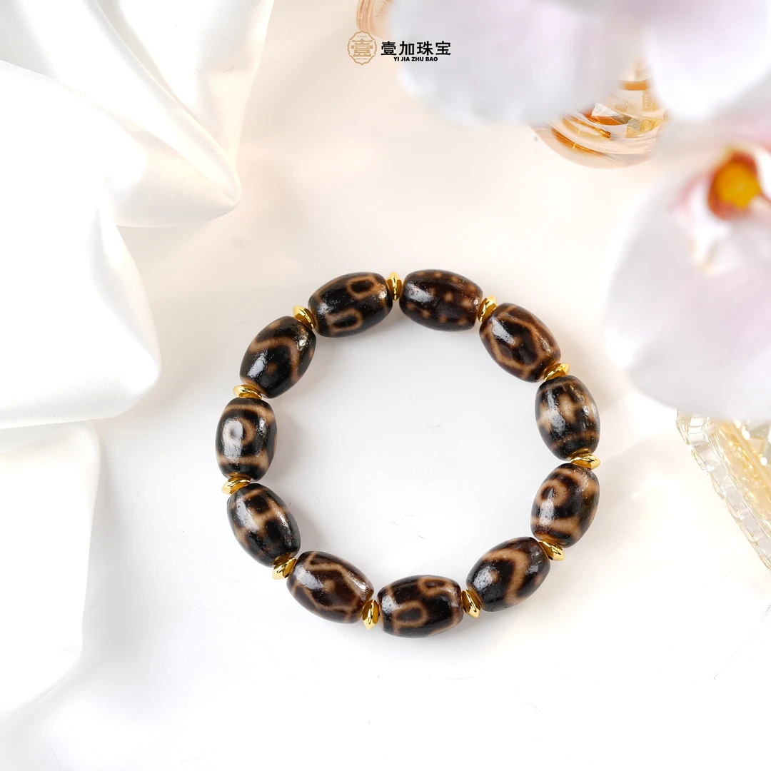 壹加师弟丨手工设计多宝玛瑙手串多样性发一2713J