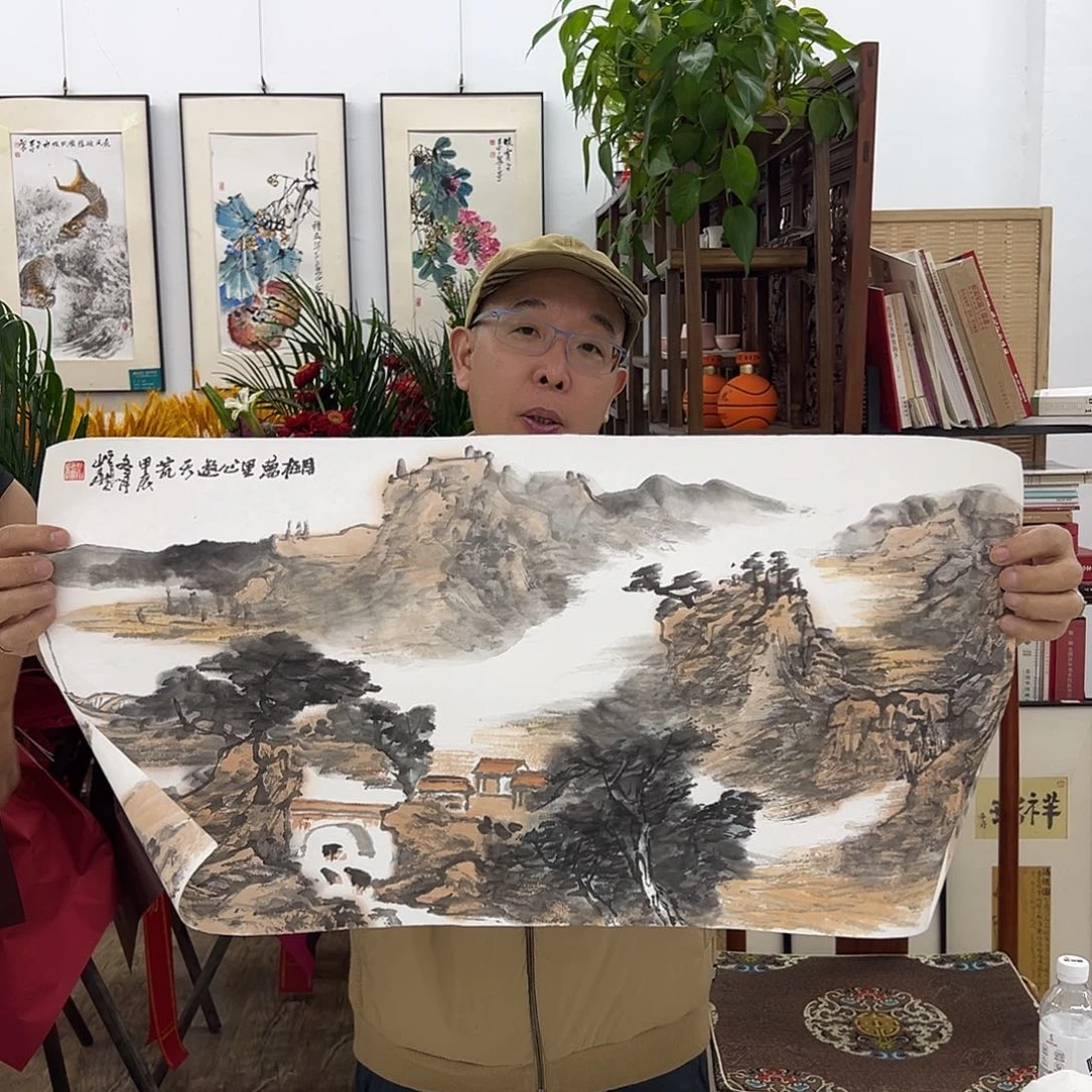 国画柳方金老师艺术精品