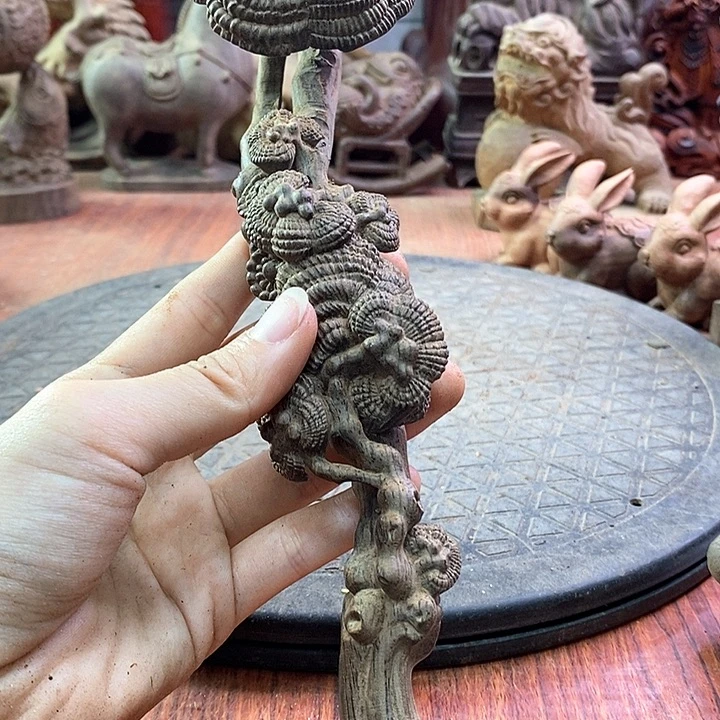 木時**润木雕艺术作品欣赏