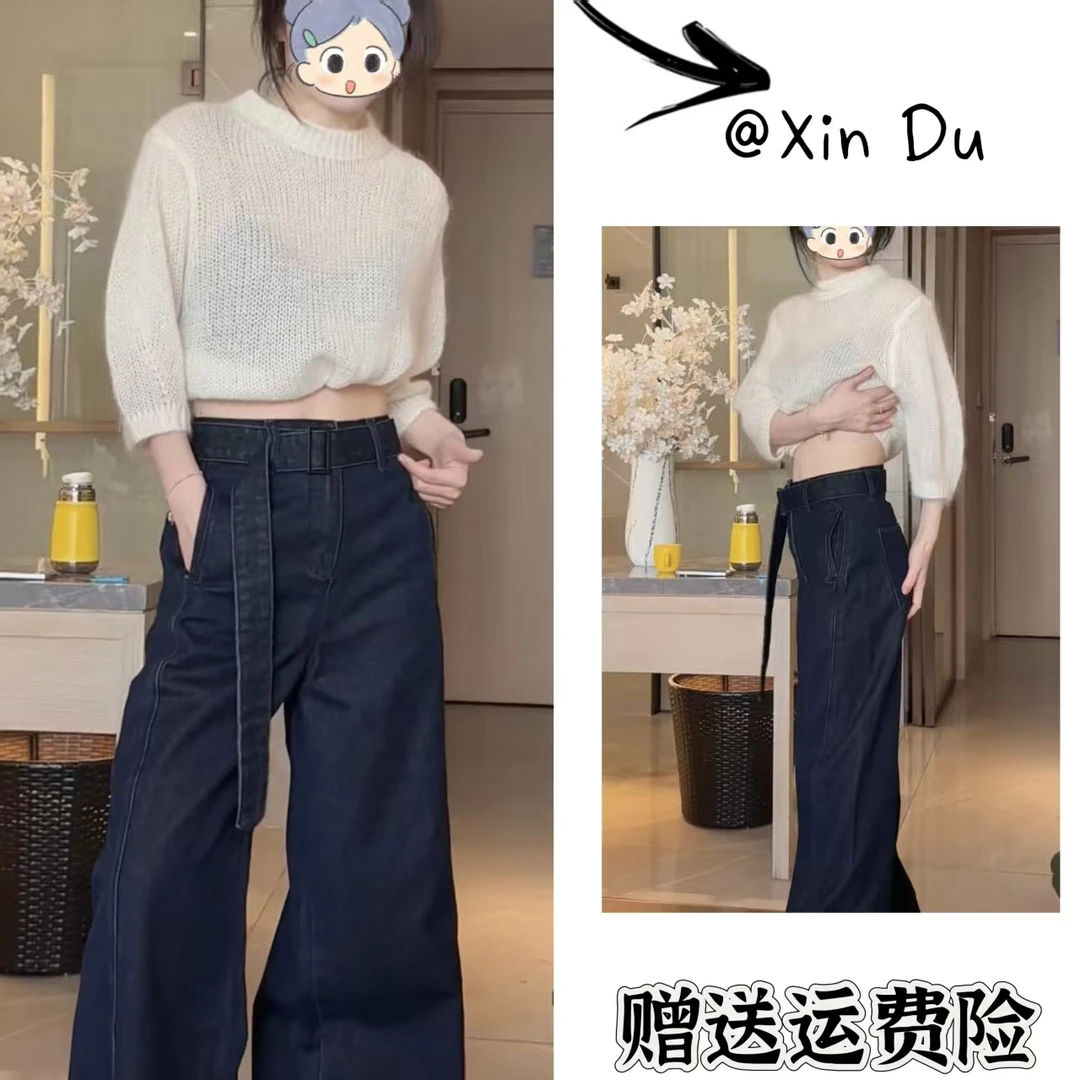 2025秋季新款时尚显瘦气质女士网红洋气两件套百搭款D23308