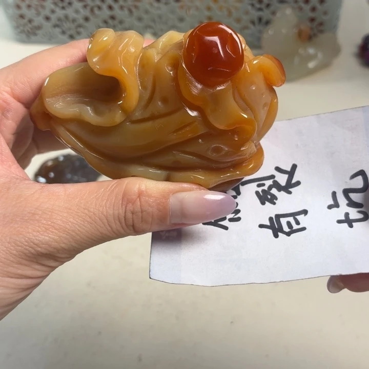 玛瑙/玉髓未镶嵌吊坠(不含链)