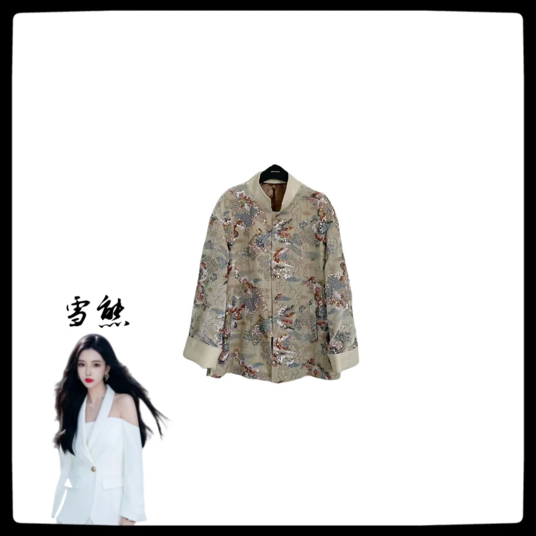 1806女装轻奢外套秋冬QT