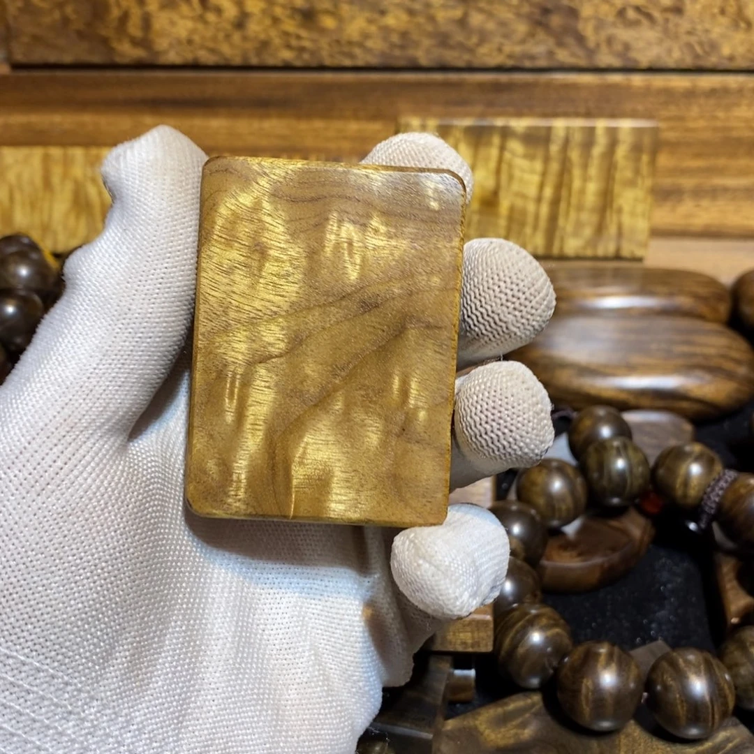 阴沉木花***狗阴沉金丝楠木无事牌