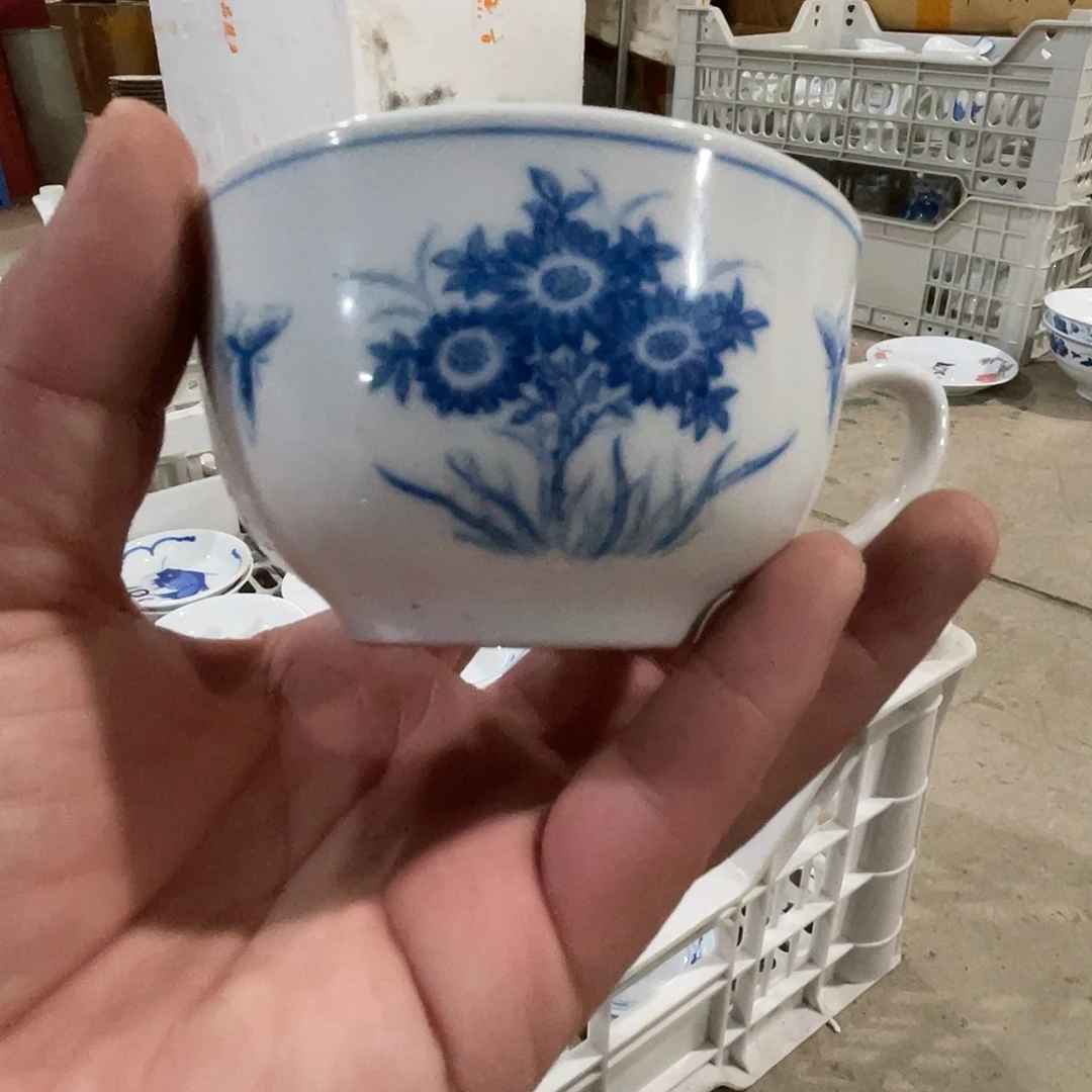 醴陵老厂瓷微瑕慎拍