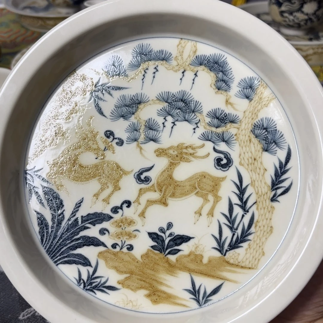 摆件景德镇手绘茶器
