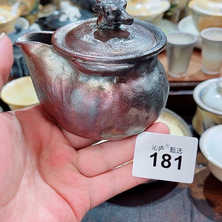 沁庐柴窑古法柴烧全手工茶具