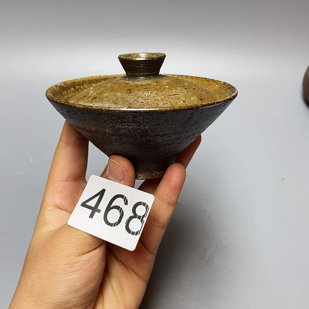 柴烧侘寂风手作茶器