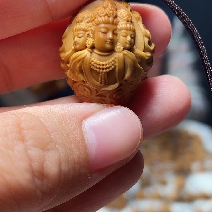 橄榄核吊坠橄榄球