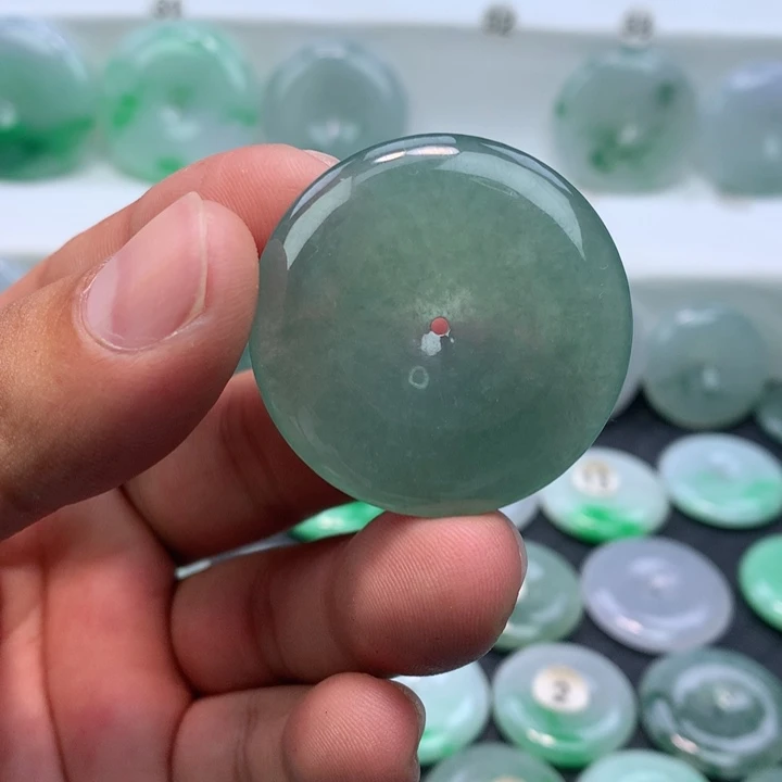 颈饰未镶嵌翡翠缅甸天然A货翡翠37-5.8