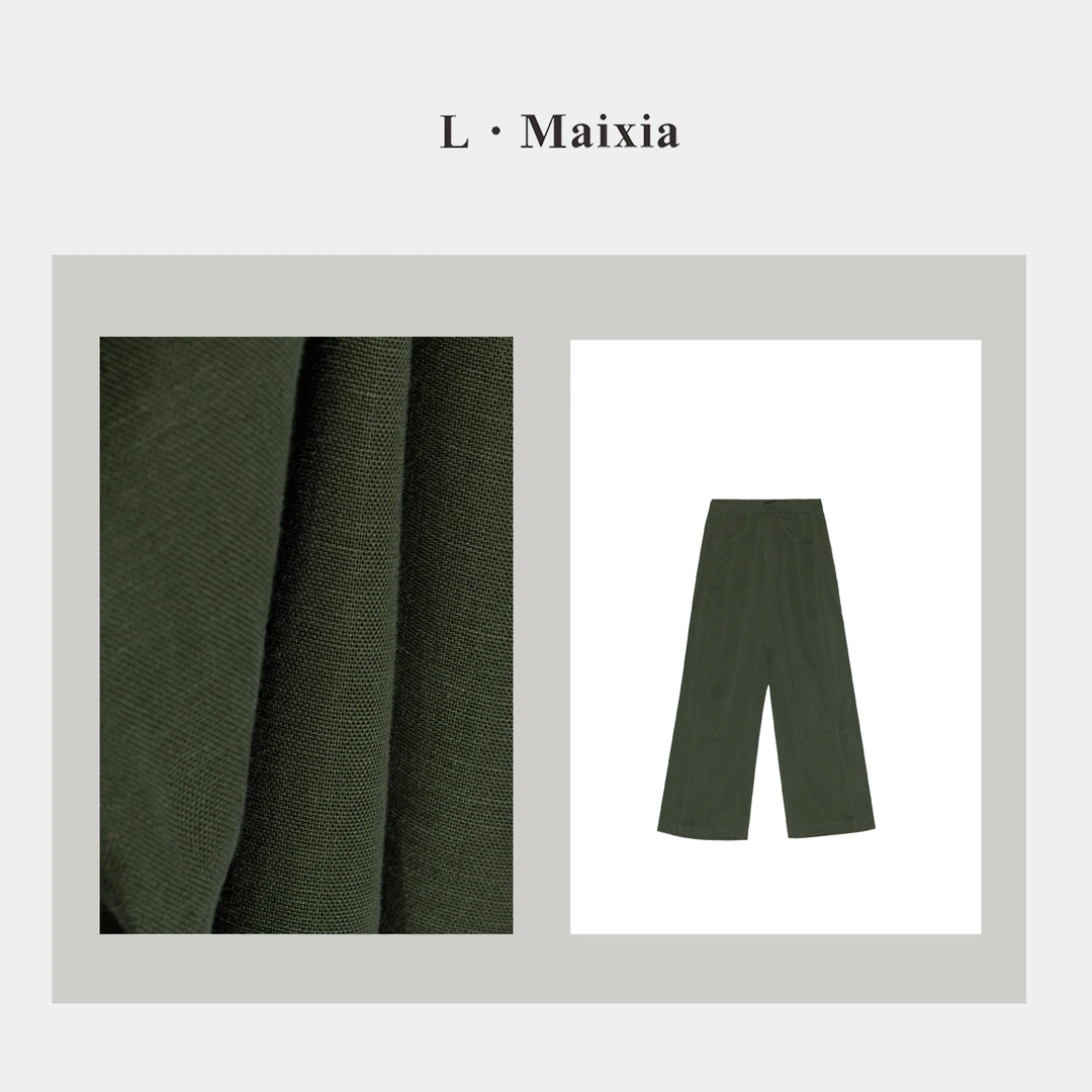 L.MAIXIA/露·玛莉先2025女士裤子ZK-25891