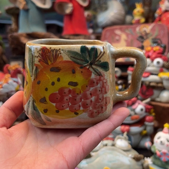 陶摆件小镇青花每日有新品