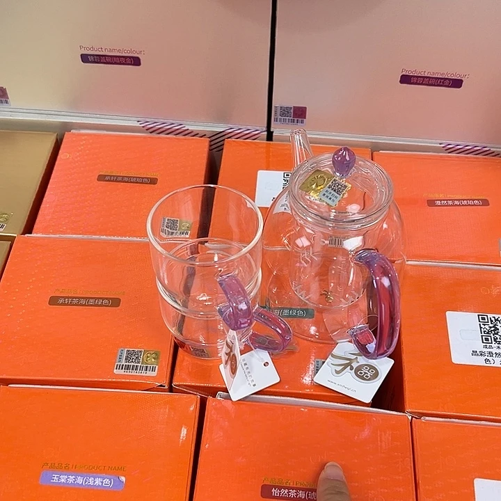 手工艺品玻璃禾器茶器现货现发