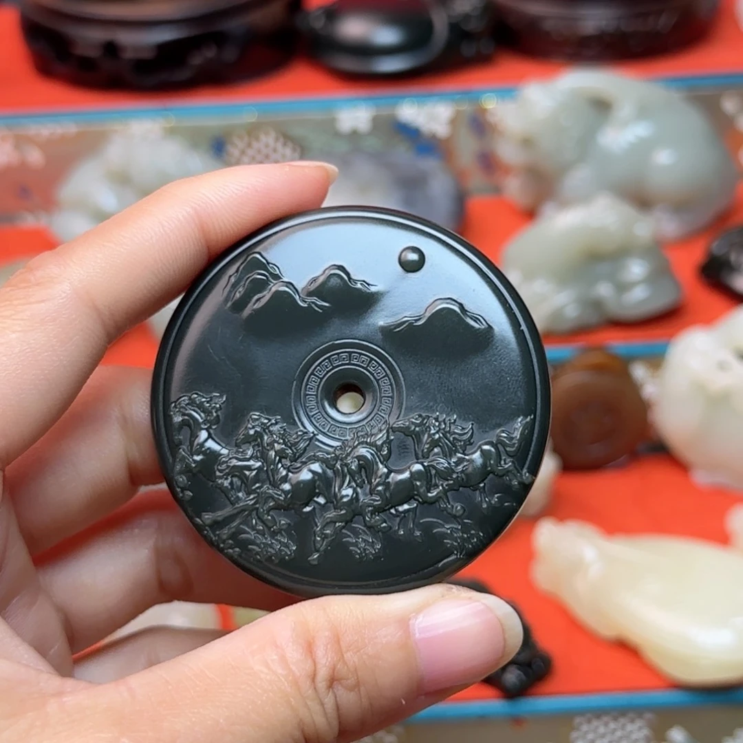 未镶嵌和田玉挂件