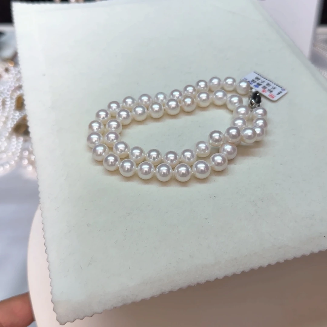 【闪购商品】淡水珍珠银S925镶嵌项链