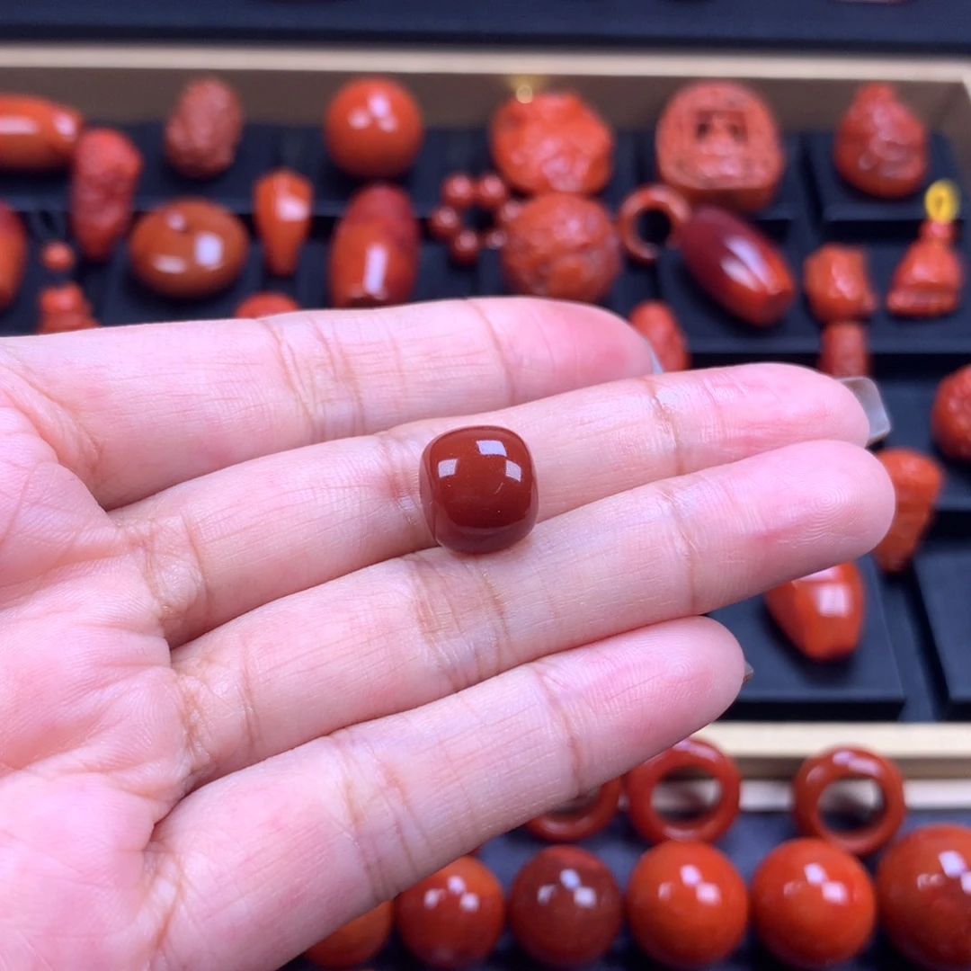 未镶嵌老型单珠10mm南红玛瑙