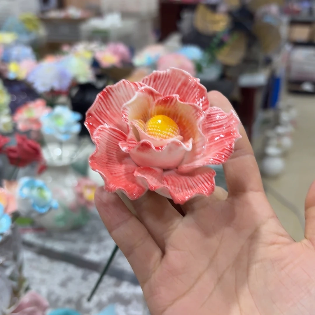 陶瓷花，满20发货，退款拉黑