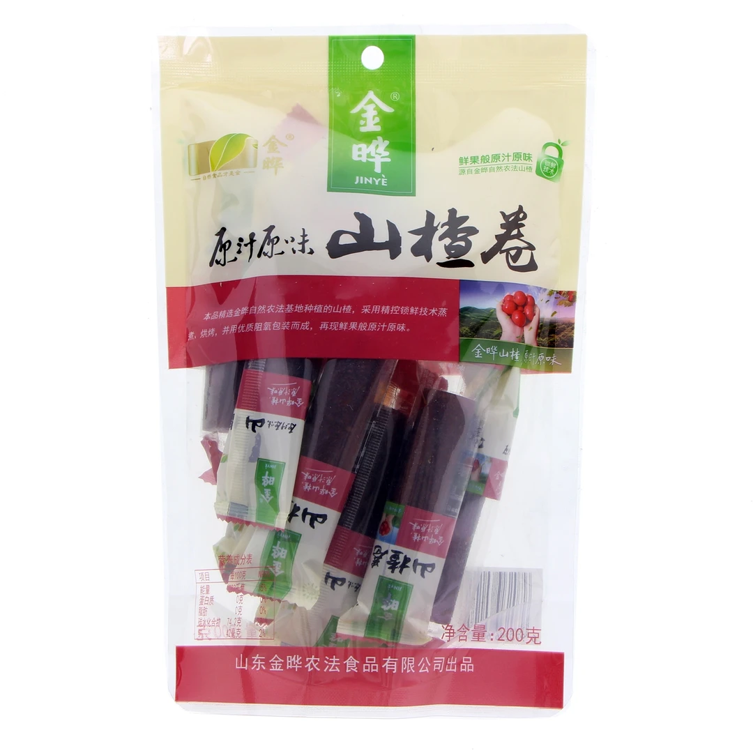 金晔山楂卷、山楂条、山楂球原200g（临期）