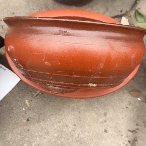 紫砂宜兴紫砂花盆仿古鱼缸小