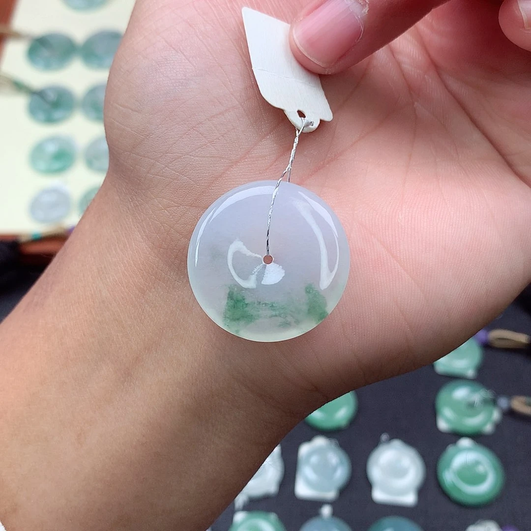 颈饰未镶嵌翡翠5 尺寸27-4.5