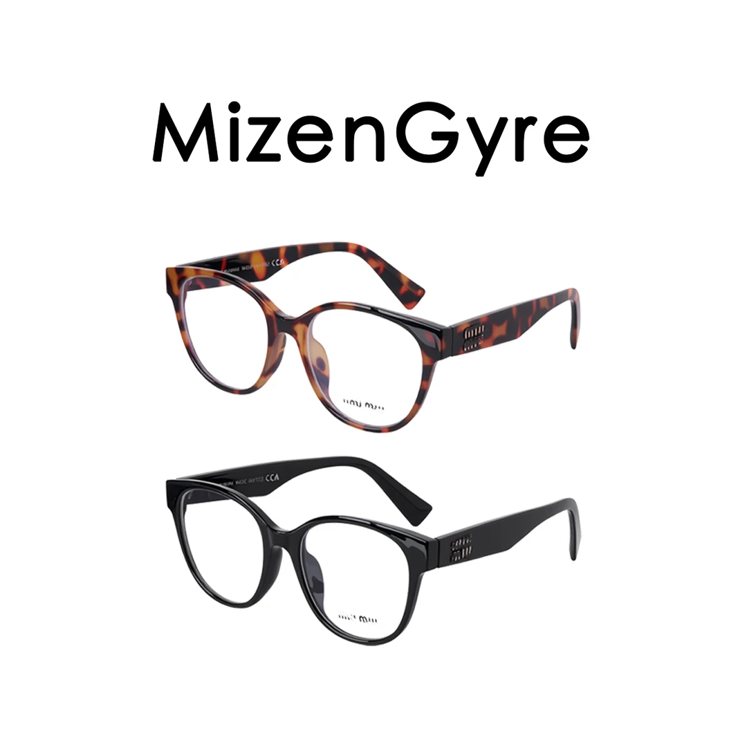 MizenGyre猫眼复古大框眼镜女素颜显气色潮流休闲风框架镜