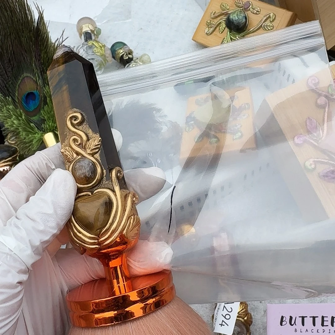 有****黄晶未镶嵌手链虎