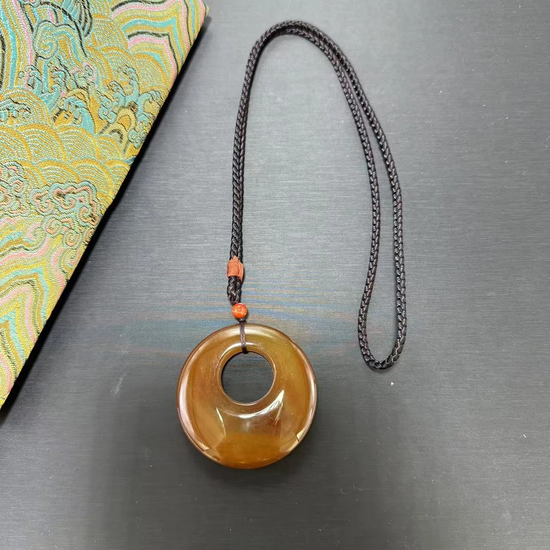 夏老师【珍藏精品】海骨紫吊坠A13