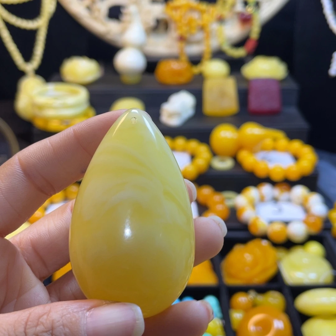 莲***⁶百花蜜款水滴一枚中号