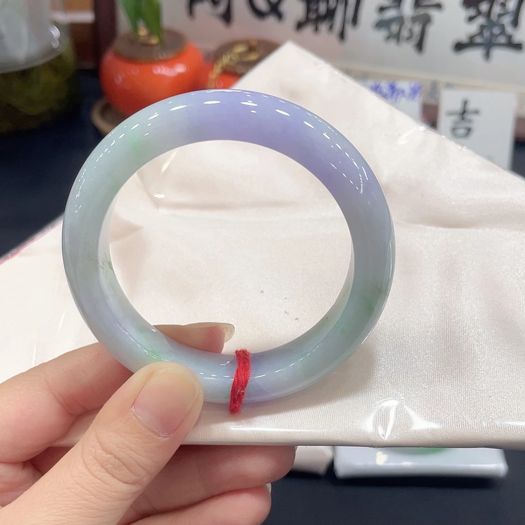 翡翠未镶嵌手镯天然缅甸A货翡翠手镯2