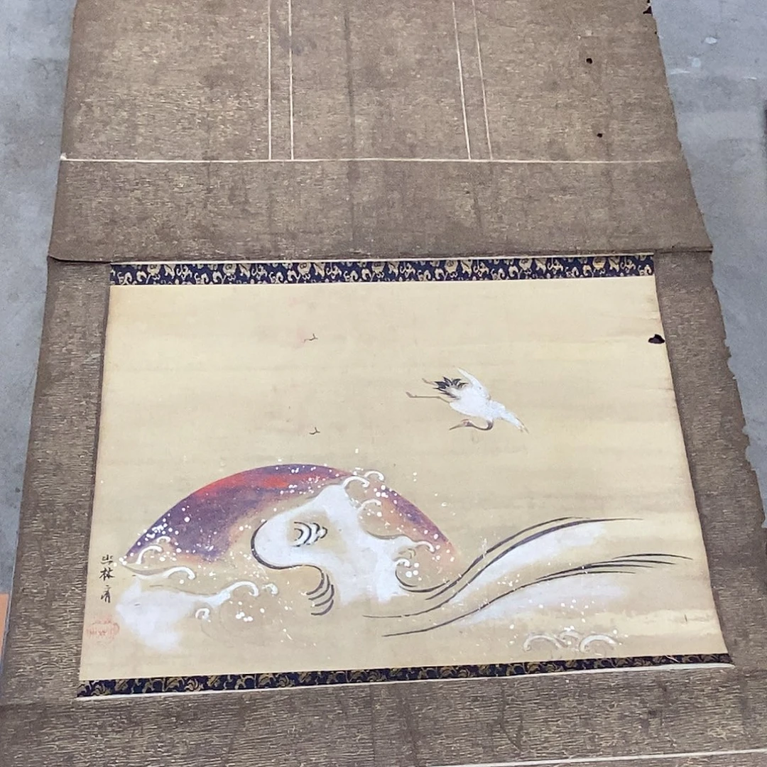 横款装饰画动物画