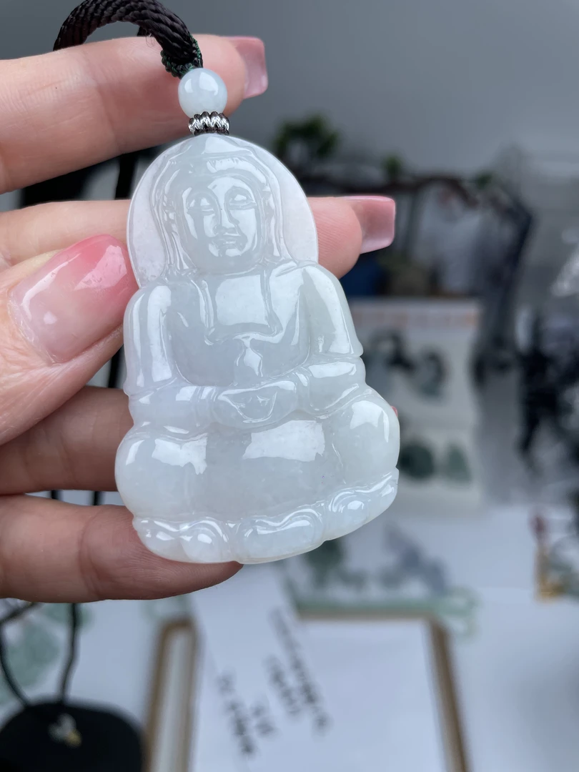 天然翡翠a货大观音清货价