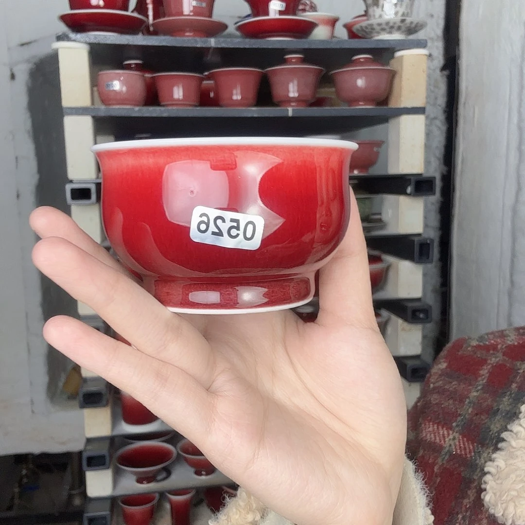 瓷片景德镇郎红陶瓷