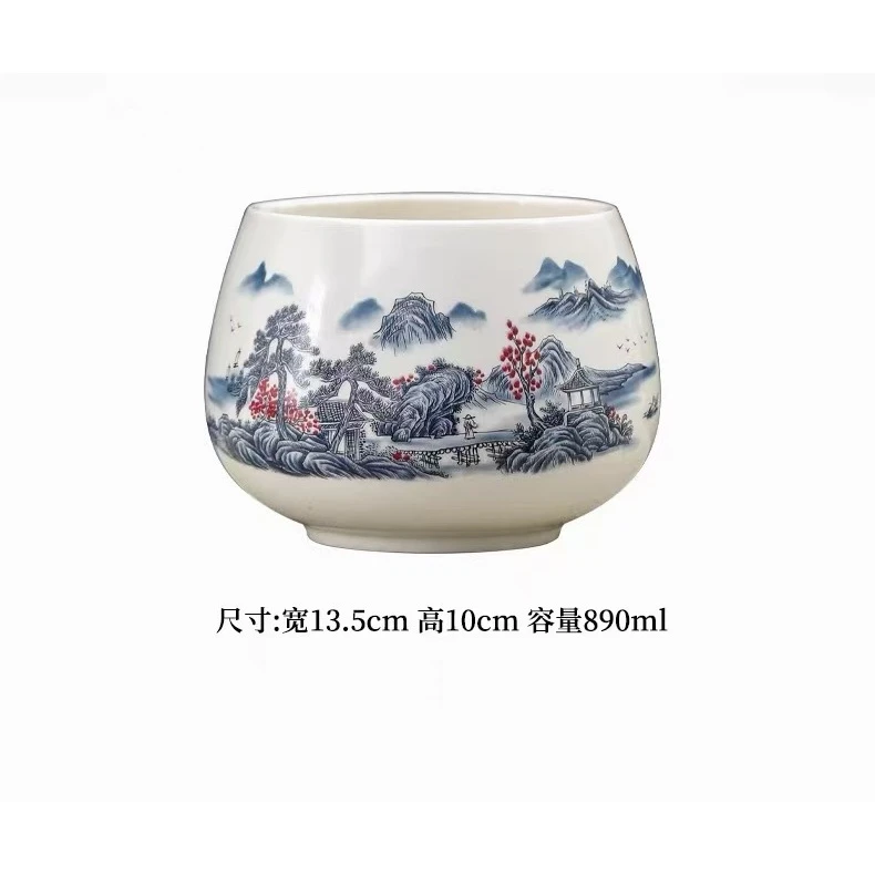 山水茶渣缸茶海-G1660开