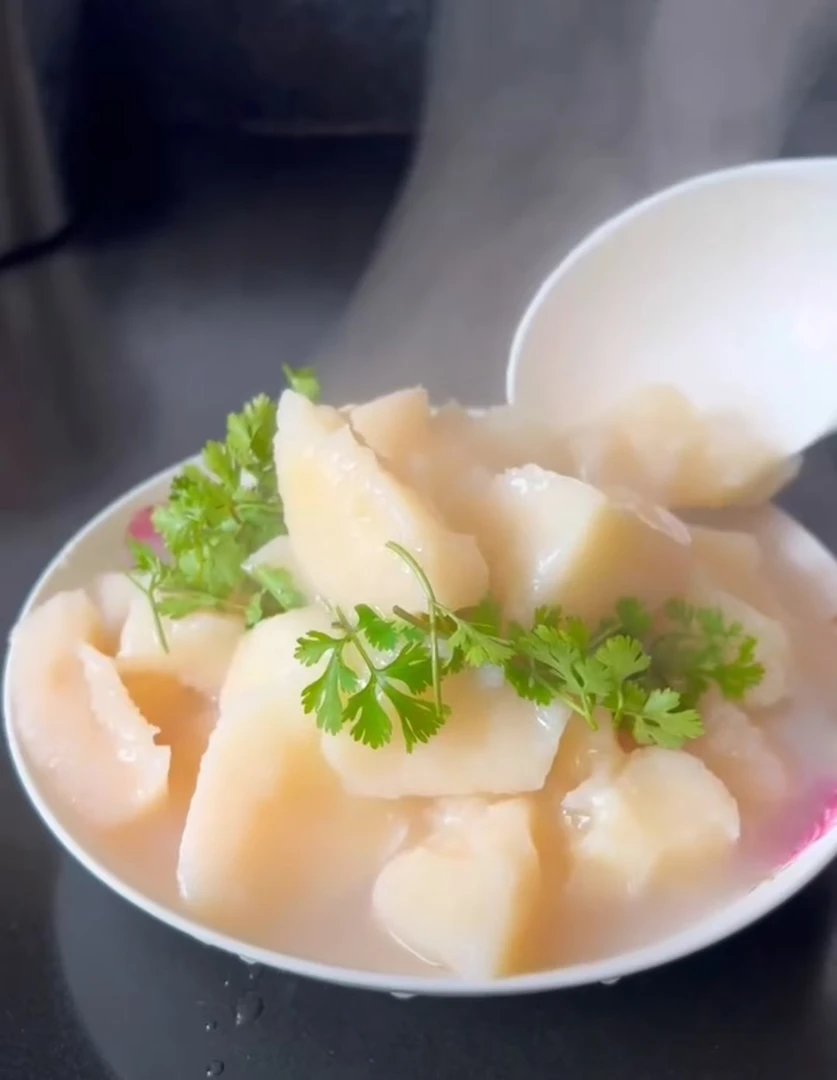 温州文成糯米山药文成特产糯米山药去皮冷冻真空包装