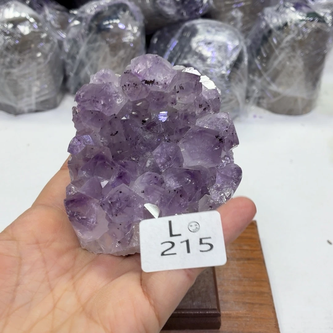 未镶嵌摆件水晶天然紫水晶