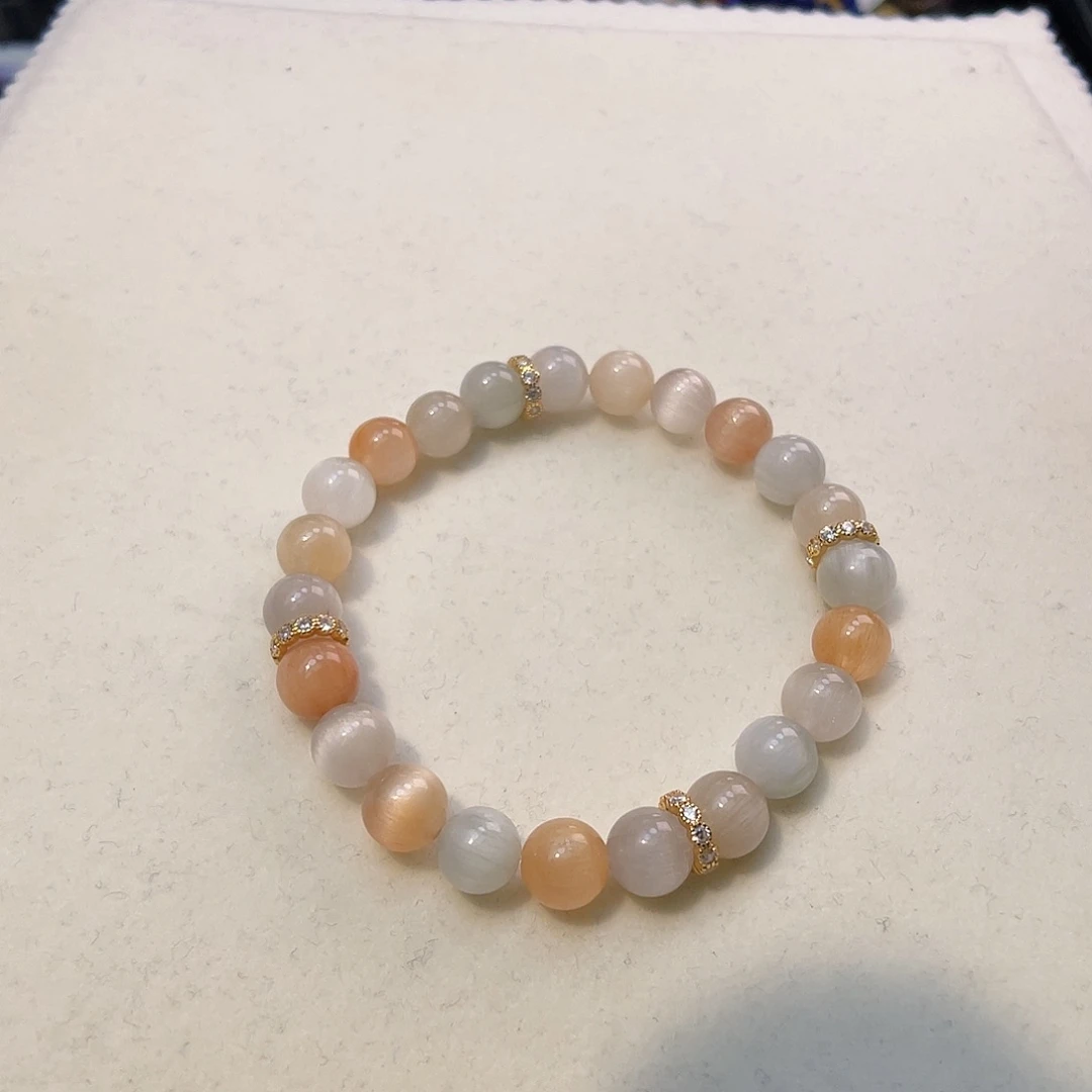 手链银S925镶嵌水晶