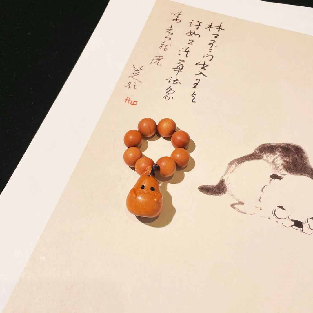 【云上雅岚】无鸭梨丨C01781-芭比檀挂件-12mm-多样性发一件