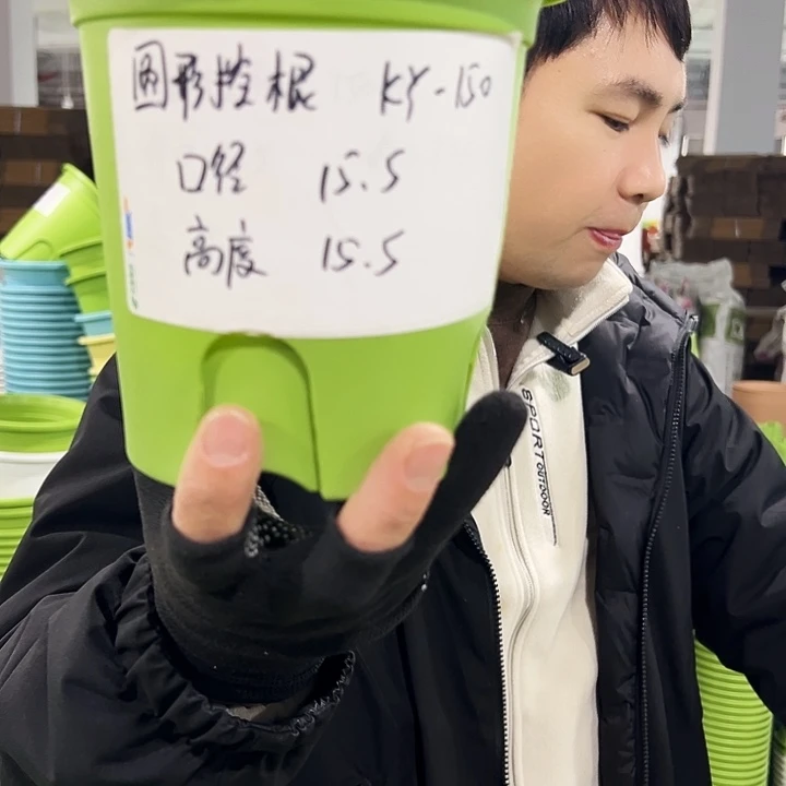 正品圆控口15高15混色10个无托