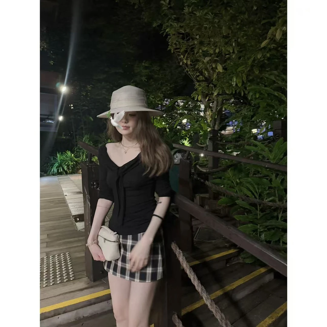 蘑糯糯【兰精天丝+绵羊毛】多色长袖上衣5017-0420