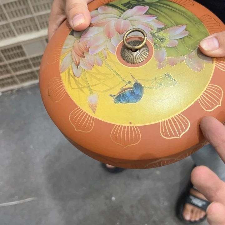 瑕疵福利品陶瓷茶叶罐介意勿拍