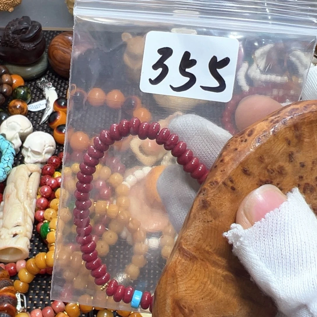 【闪购商品】非洲檀香无事牌06单圈手串