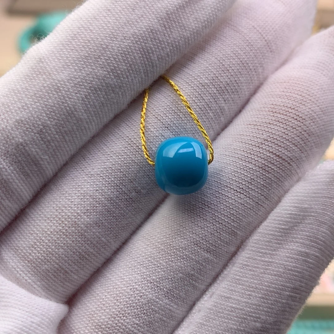 绿松石未镶嵌珠宝奇石9.3*8.3