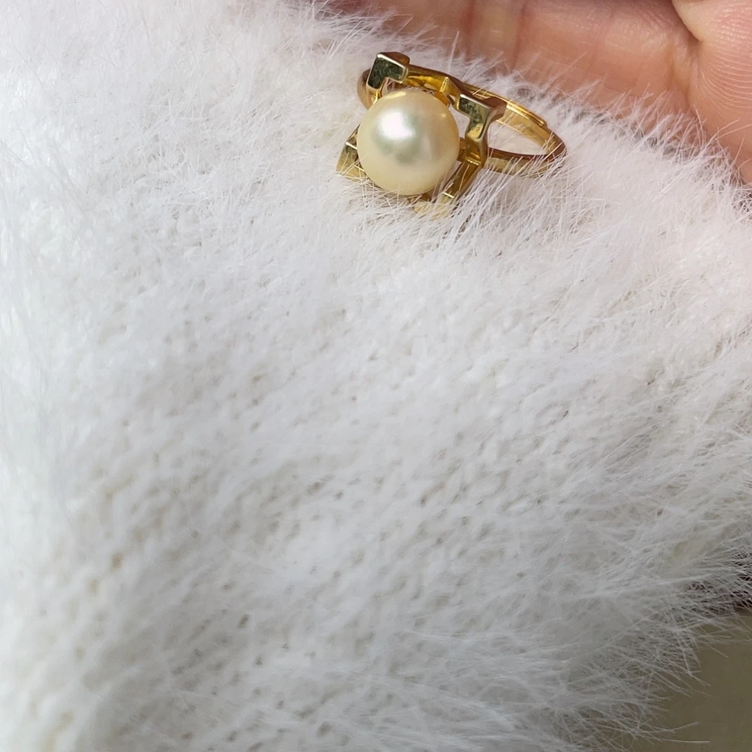 吊坠(不含链)银S925镶嵌海水珍珠