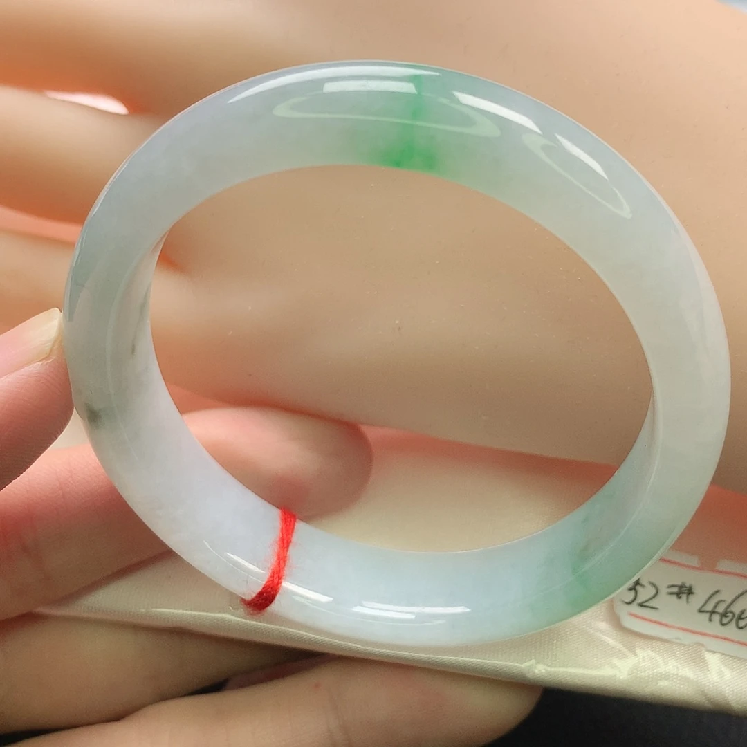 翡翠未镶嵌手镯缅甸5152