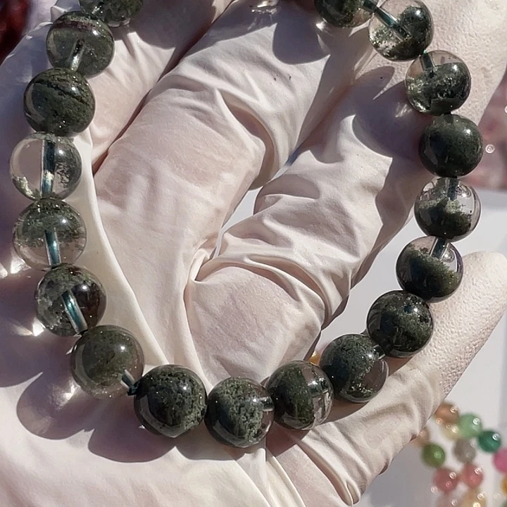 水晶手链未镶嵌l**a定制