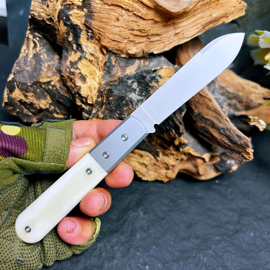 精品手把肉小刀 简约不简单 DC53合金钢 割肉快 携带方便